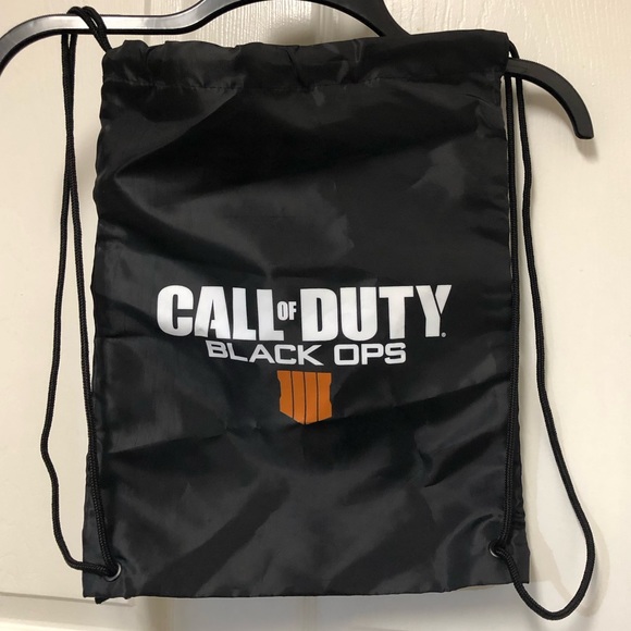 Call Of Duty Black Ops Drawstring Backpack - Picture 1 of 10